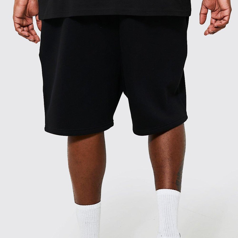 Relaxed Camo Side Panel Shorts