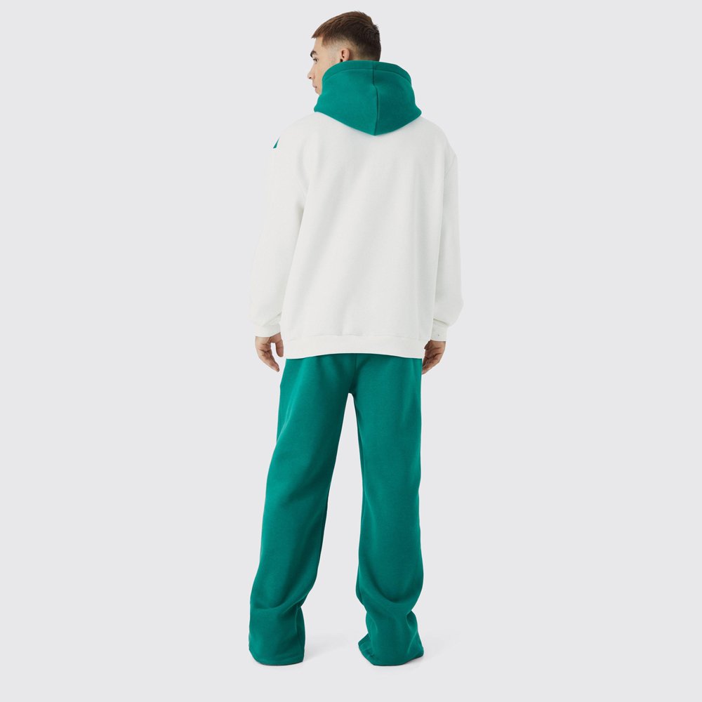 Oversized Colour Block Mmxiii Hooded Tracksuit